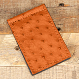 Ostrich Skinny Clip Wallet