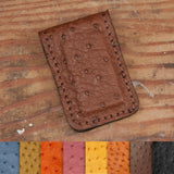 Ostrich Cash Clip
