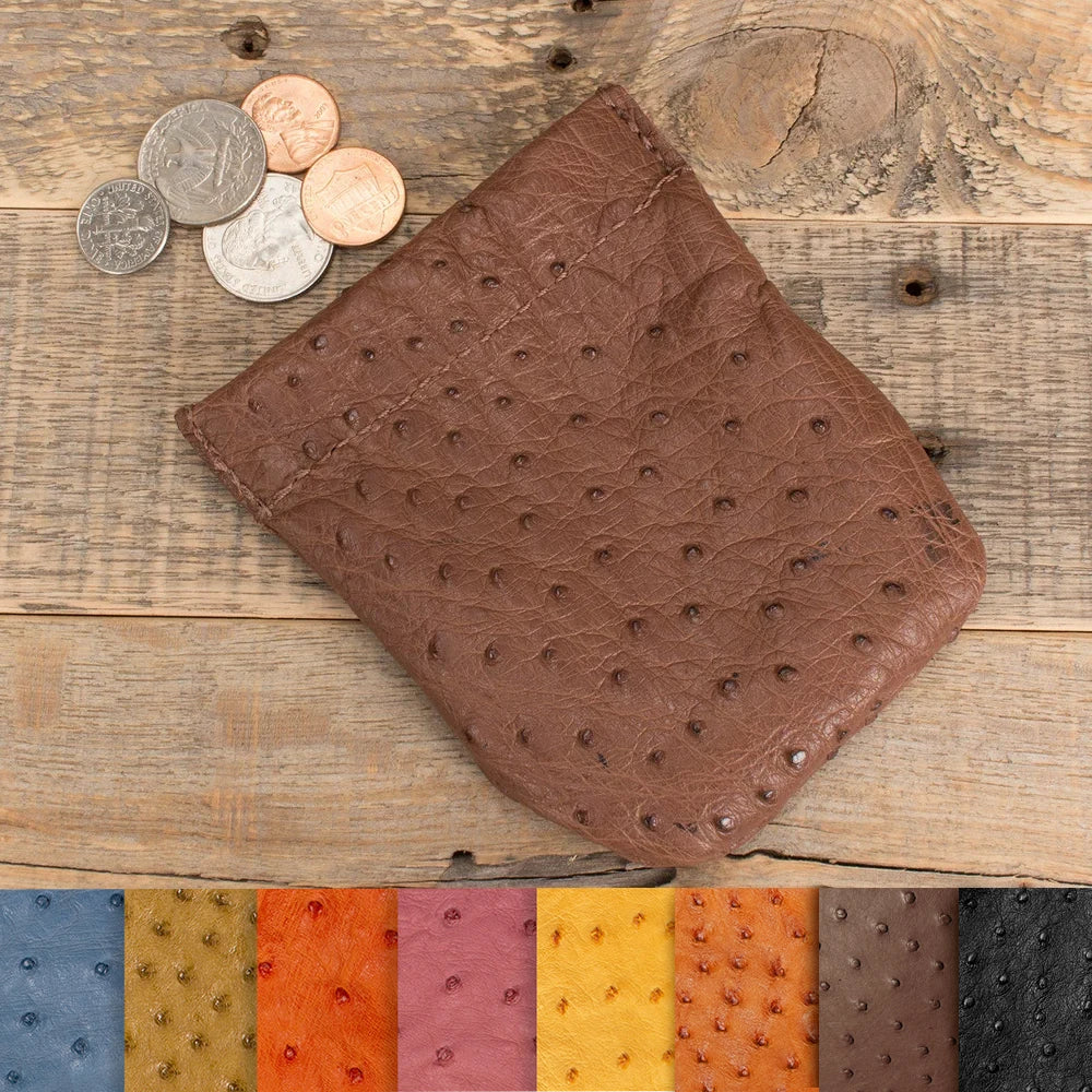Ostrich Coin Pouch