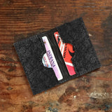 Ostrich Card Case Wallet