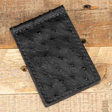 Ostrich Skinny Clip Wallet