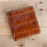 Alligator Leather Hipster Cognac