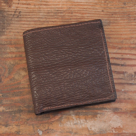 Brown Shark Hipster Leather Wallet 12 card slots