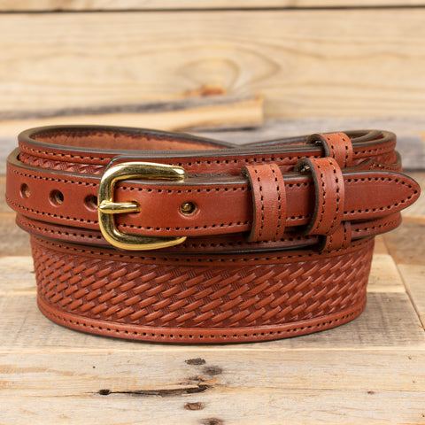 Brown Ranger Leather Belt