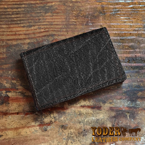 Black Elephant Business Card Holder