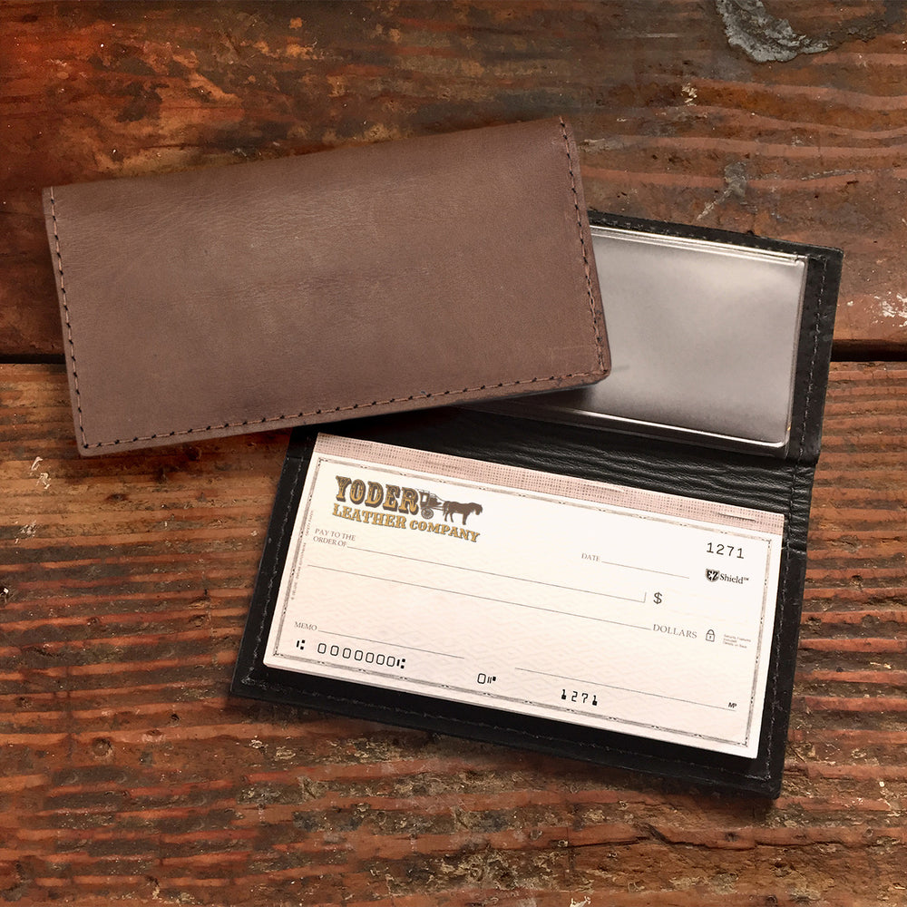 Brown Kangaroo Checkbook