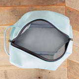 Light Blue Cosmetic Bag