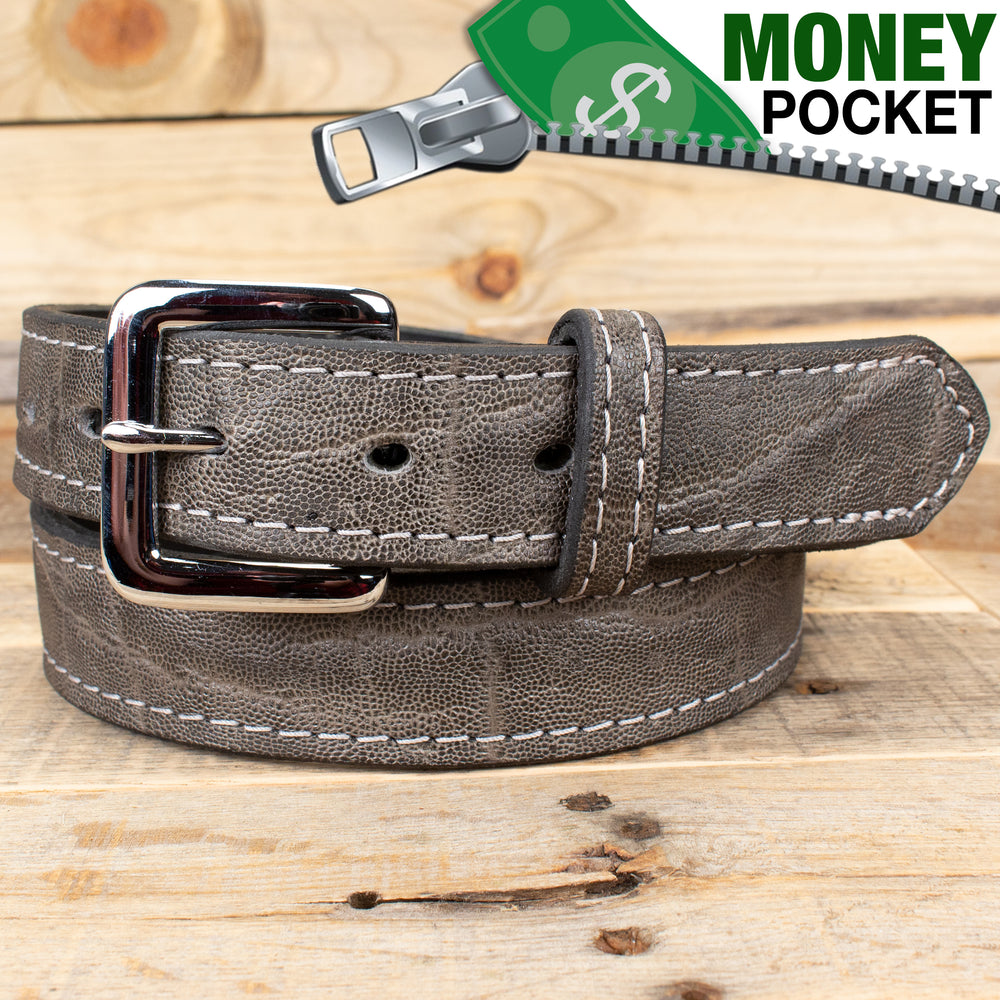 Bullhidebelts Gray Elephant Belt