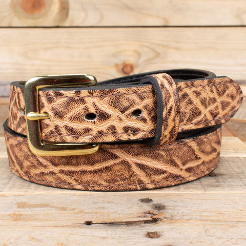 Rustic Brown Elephant Belt