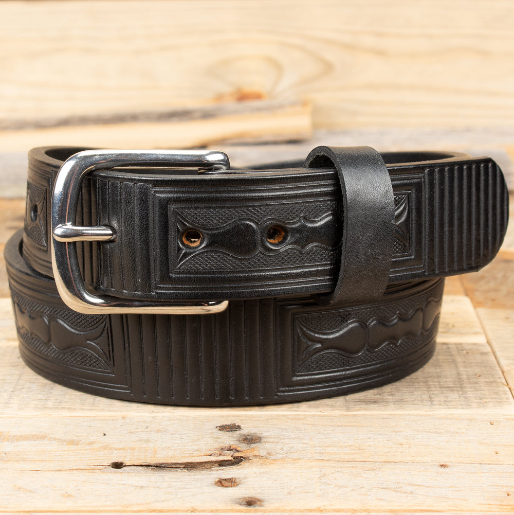 Box Large Embossed Belt