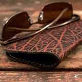 Elephant Leather soft glasses case