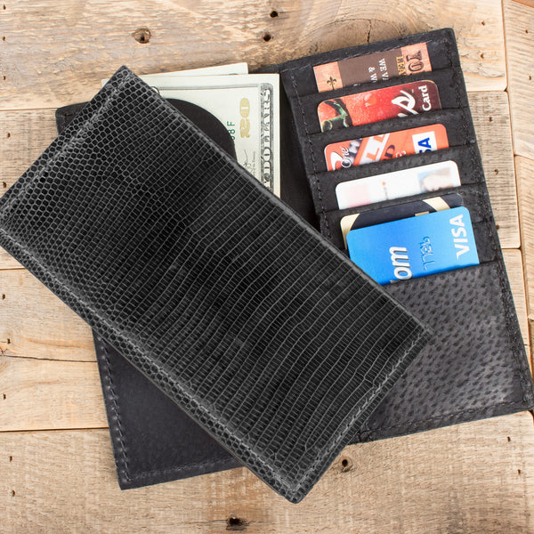 長財布 you a use Roto wallet (Lizard black) rodeo-lizard-black_eb59ee5f-