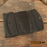 Bison Leather Clutch 