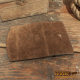 Brown Hippopotamus Clutch Purse