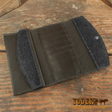 Black Tegu Lizard Clutch Handbag
