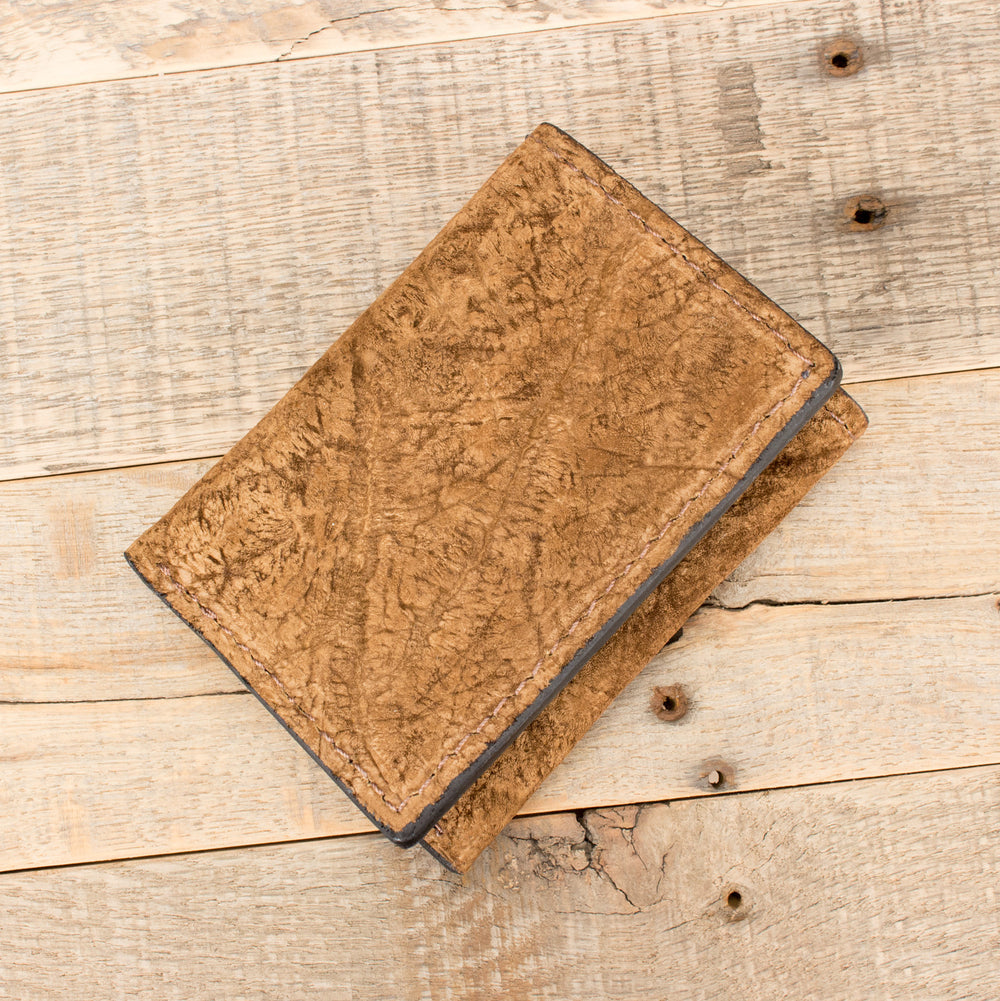 Hippopotamus Leather Trifold