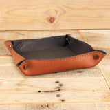 Valet Tray - Brown Cowhide