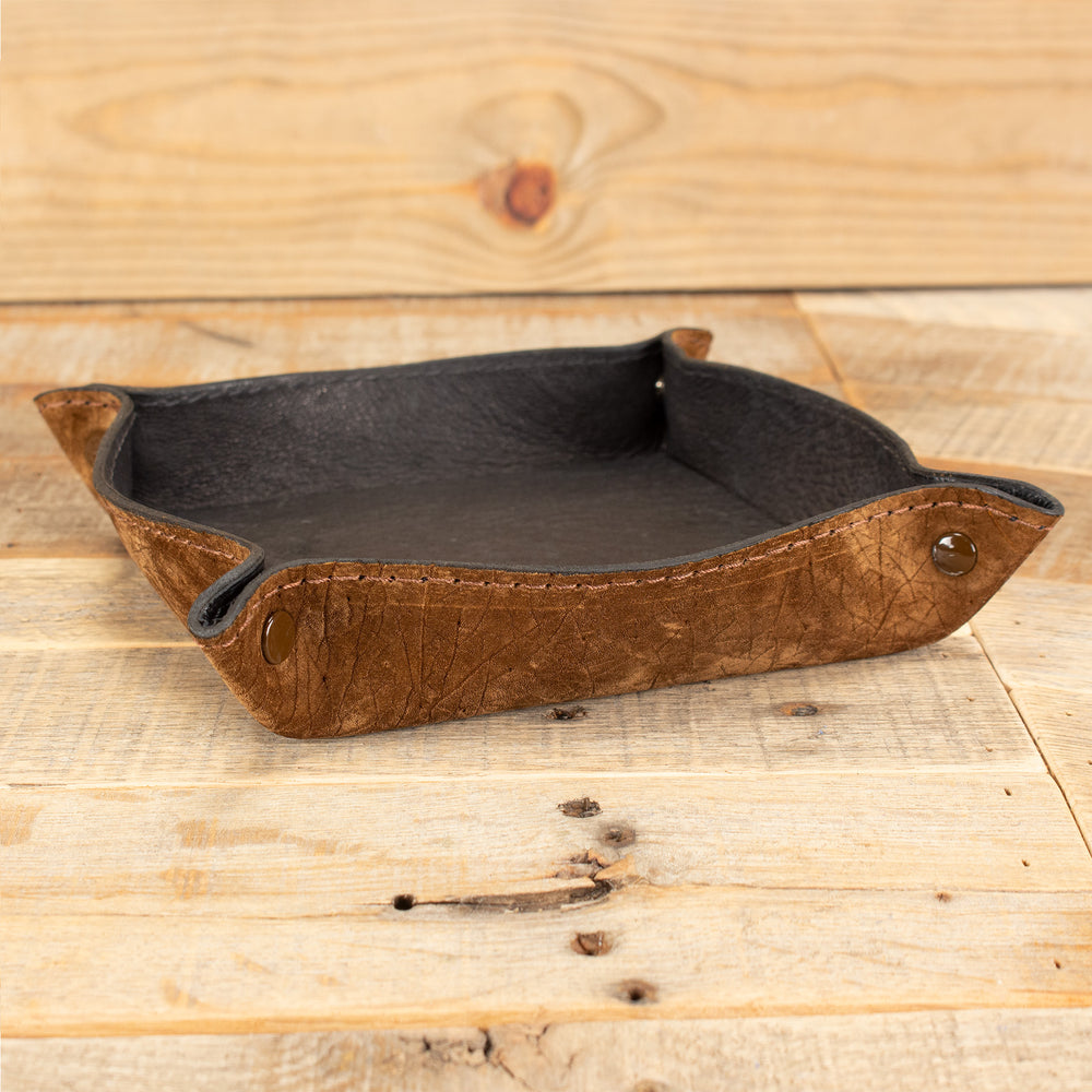 Valet Tray - Tan Hippo