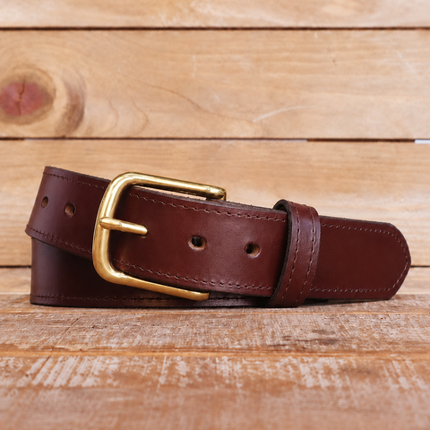 Water Buffalo Brown Casual Belt