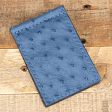 Ostrich Skinny Clip Wallet
