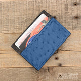 Ostrich Cash Clip Wallet
