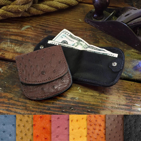 Ostrich Cab Wallet