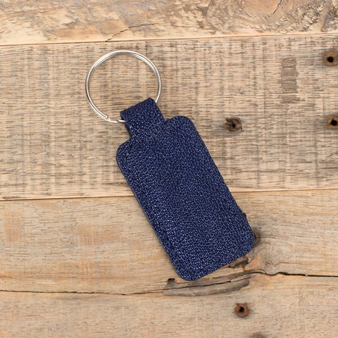 Stingray Blue Keychain