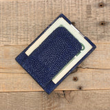 Stingray Blue Clip Wallet