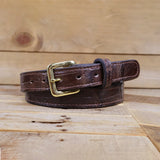 Alligator Brown Leather Belt & Wallet Bundle