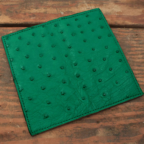 Ostrich Rodeo Wallet-Yoder Leather Company