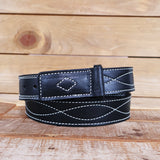 Scratchless Mechanic's Belt - Black Figure 8 1.25"