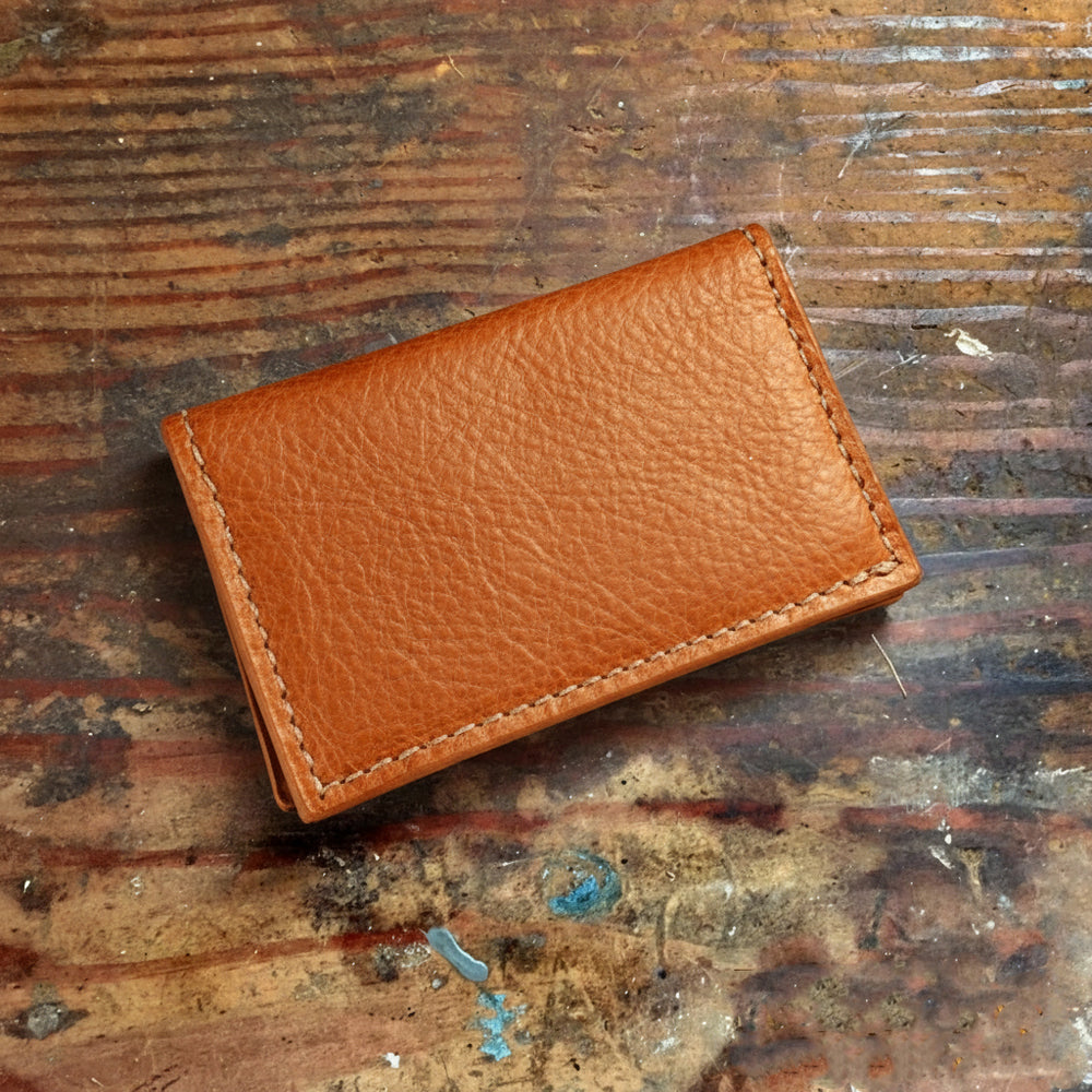 Bison Brown Card Case