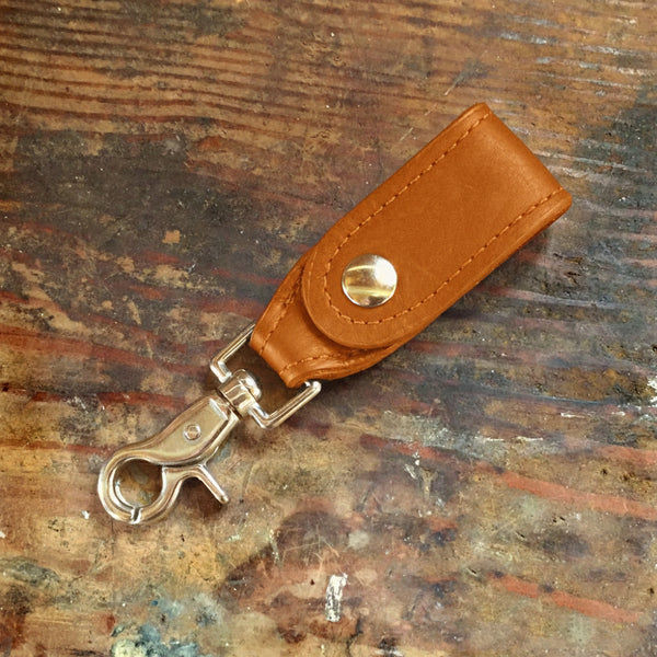 Bison Brown Key Hanger - Stylish Leather Storage – Yoder Leather Company