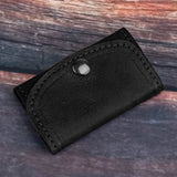 Cowhide Black Keyholder