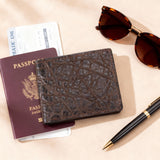 Elephant Dark Brown Bifold-Yoder Leather Company