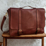 Cowhide Messenger Bag
