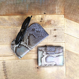 Python Hand Painted Opal Glasses Case & Women's Wallet Bundle-Yoder Leather Company