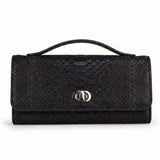 Italian Python Clutch