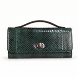 Italian Python Clutch