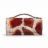 Italian Python Clutch