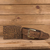 Elephant Treebark Bifold and Belt Bundle