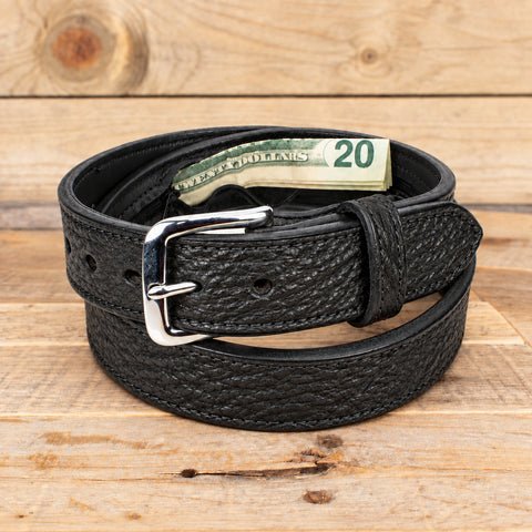 Shark Black Money Belt