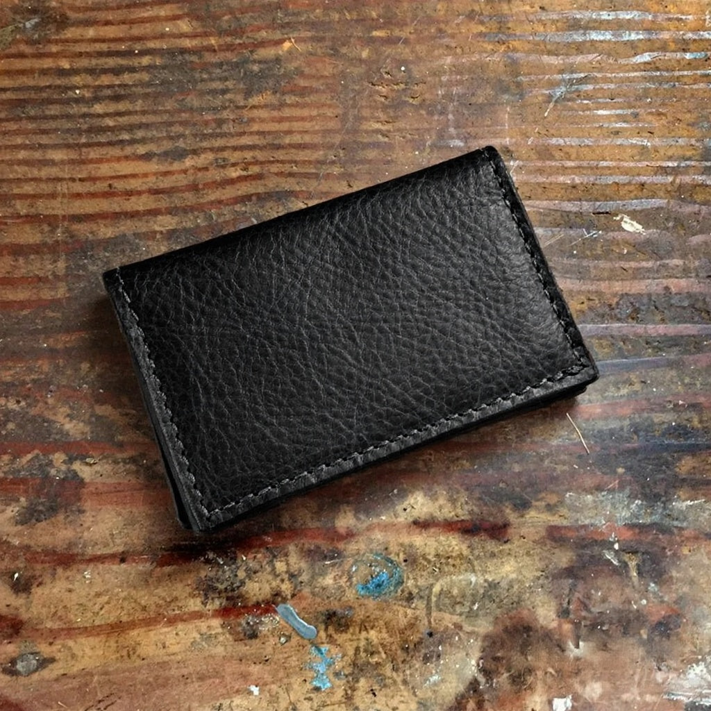 The Working Guy Gift Set - Black Portfolio & Card Case