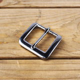 Squire Dress Buckle - Polished Chrome - Multiple Sizes-Yoder Leather Company