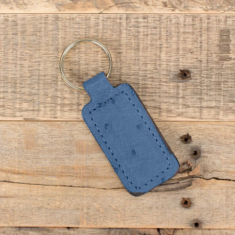 Ostrich Key Chain-Yoder Leather Company