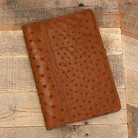 Ostrich Cognac Portfolio
