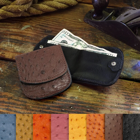 Ostrich Cab Wallet