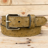 Skinny Ostrich Belt 1.25"
