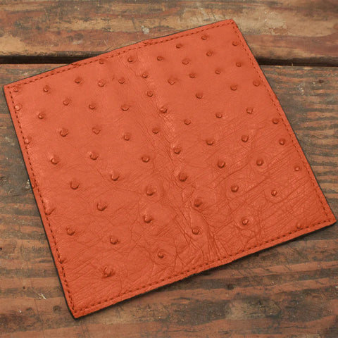 Ostrich Rodeo Wallet-Yoder Leather Company