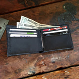 Ostrich Brown Bifold Wallet and Dress Belt
